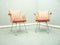 Mid-Century Tubular Steel Armchairs from Fröscher, 1950s, Set of 2, Image 1