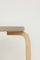 Taburete 60 de Alvar Aalto para Artek, años 60, Imagen 6