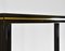 2-Section Black Lacquered & Brass Open Étagère Shelving Display by Pierre Vandel, 1970s, Set of 2 16