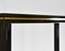 2-Section Black Lacquered & Brass Open Étagère Shelving Display by Pierre Vandel, 1970s, Set of 2, Image 16