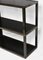 2-Section Black Lacquered & Brass Open Étagère Shelving Display by Pierre Vandel, 1970s, Set of 2 9