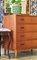 Danish Teak Chest of Drawers with Four Drawers 9