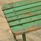 Vintage Green Bench, 1930s 6