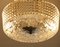 Ceiling Lamp in Glass with Brass Details from Ståks Armaturer 6