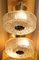 Ceiling Lamp in Glass with Brass Details from Ståks Armaturer 4