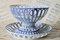 Antique Porcelain Basket with Underplate from Niderviller, 1800s 8