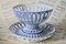 Panier Antique en Porcelaine avec Assiette de Niderviller, 1800s 9