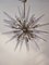 Lámparas Sputnik 24 de latón con cristal de Murano, Imagen 5