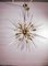 Lámparas Sputnik 24 de latón con cristal de Murano, Imagen 2