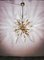 Lámparas Sputnik 24 de latón con cristal de Murano, Imagen 9