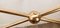 Vintage Sputnik Brass Pendant 5