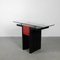 Red and Black Lacquered Console, 1970s 4