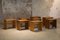 Sgabelli Les Arcs 1600 di Charlotte Perriand, set di 8, Immagine 2