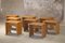 Les Arcs 1600 Stools by Charlotte Perriand, Set of 8 1