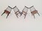 Vintage Fannett Dining Chairs by Ilmari Tapiovaara for Asko Finland, Set of 4, Image 7