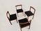 Mid-Century Palisander Dining Chairs by Jussi Peippo for Asko, 1960s, Set of 4 1