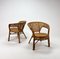 Mid-Century Rattan Easy Chairs, 1960s, Set of 2, Image 8