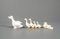 White Family Porcelain Ducks, 1970s, Set of 3 6