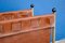 Mid-Century Leather & Brass Magazine Rack 5