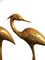 Hollywood Regency Brass Bird Sculptures, Set of 2 4