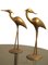 Hollywood Regency Brass Bird Sculptures, Set of 2 3