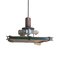 Lampade da soffitto vintage industriali di William Clayssens per Weldinox Design, set di 2, Immagine 11