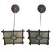 Lampade da soffitto vintage industriali di William Clayssens per Weldinox Design, set di 2, Immagine 5