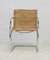 Mr20 Rattan & Tubular Chrome Armchair by Ludwig Mies Van Der Rohe, 1960s, Image 18