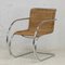 Fauteuil Mr20 en Rotin et Chrome Tubulaire par Ludwig Mies Van Der Rohe, 1960s 10