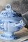 Antique Blue Tureen from Creil & Montereau Sou, 1880s 6