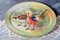 Fuente de servicio antigua ovalada de porcelana pintada a mano con pájaros cazadores de Limoges, Imagen 10