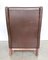 Swedish Brown Leather Lounge Chair, Image 6