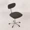 Vintage Grey Desk Chair, 1960s, Image 3