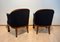 Biedermeier Style Bergere Chairs in Walnut Veneer, Vienna, 19th-Century, Set of 2 6