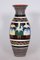 Art Deco Vase Hand Painted in Slovak Motifs, 1940s 3