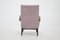 Fauteuil Mid-Century Marron en Teck, 1960s 5