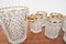 Mid-Century Glassware Barware Set by Bohemia Crystal, 1960s, Set of 7, Image 10