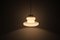 Lampe à Suspension Mid-Century en Verre par Napako, 1960s 8