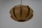 Lampada a sospensione Mid-Century impiallacciata in legno, anni '60, Immagine 12