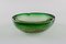 Art Nouveau French Mouth Blown Bowl in Green Glass, Image 6