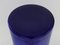 Large Vase Bottle in Blue Glass by Otto Brauer for Holmegaard, Image 6