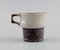Glazed Stoneware Coffee Service Mexico by Bing & Grøndahl, Set of 16 5