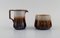 Glazed Stoneware Coffee Service Mexico by Bing & Grøndahl, Set of 16 2