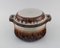 Glazed Stoneware Lidded Bowl, Jug and Bowl Mexico by Bing & Grøndahl, Set of 3, Image 2
