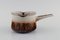 Glazed Stoneware Saucepan and Bowls Mexico by Bing & Grøndahl, Set of 3 4