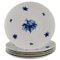Blue Flower Porcelain Plates by Bjørn Wiinblad for Rosenthal, 1960s, Set of 5 1