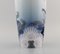 Grand Vase Art Nouveau en Porcelaine par Effie Hegermann-Lindencrone pour Bing & Grøndahl 4