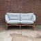 Vintage Sofa aus Bambus & Rattan mit Boucle Bezug, 1970er 15