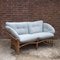 Vintage Sofa aus Bambus & Rattan mit Boucle Bezug, 1970er 7