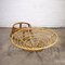 Large Round Bamboo Papasan Chair, 1970s, Image 8